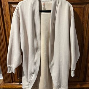NWT Mono B Soft Cream Cocoon Cardigan
